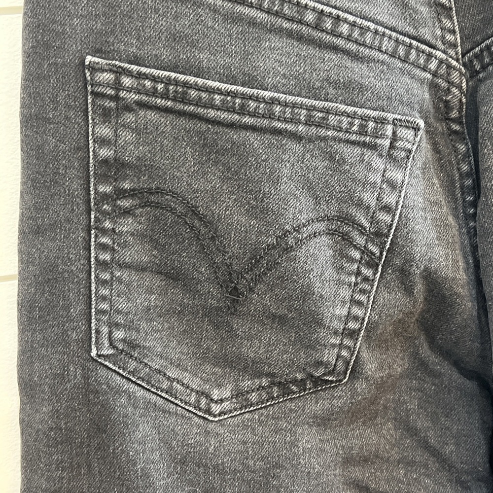 Levis Ribcage Straight Ankle jeans Womens 28 measure 28.5X26 Button Fly denim - Picture 7 of 15
